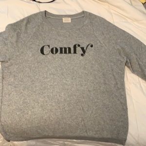 Grey ‘Comfy’ Sweatshirt